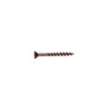 Grip-Rite Wood Screw, #6, 2 in, Zinc Yellow Bugle Head Phillips Drive, 128 PK 2GS1